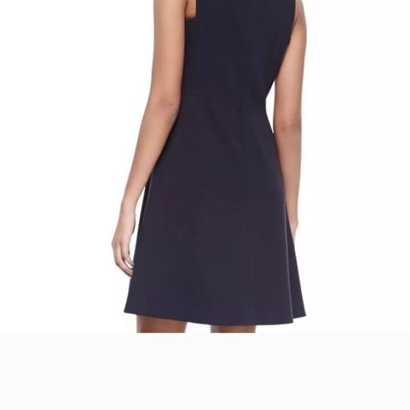 Tory Burch Sleeveless V Neck Black Dress 10 - Picture 4 of 12